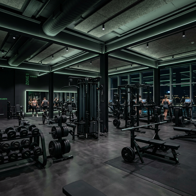 Modern Gym Interior